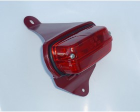 ZADNÍ SVĚTLO -  KOMPLETNÍ S ČERVENÝM DRŽÁKEM  (TYP ČZ 450,453,455 + 470,473,475)